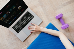 Workouts at home and online